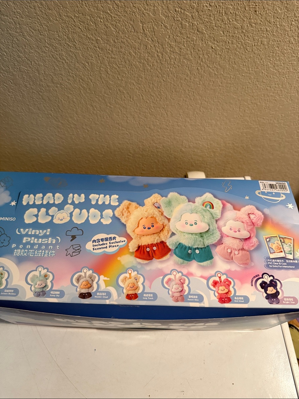 MINISO Disney Mickey Head in the Clouds COMPLETE SET 6 – Sealed Bags + Cards + S